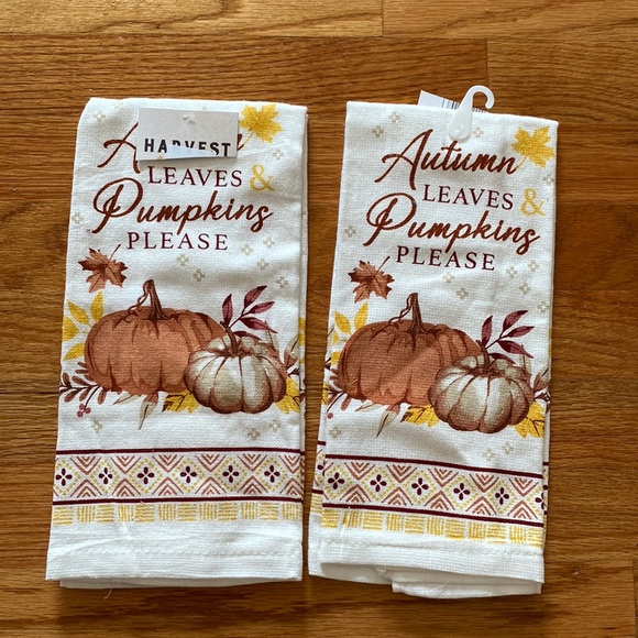 Other - Fall kitchen towels.